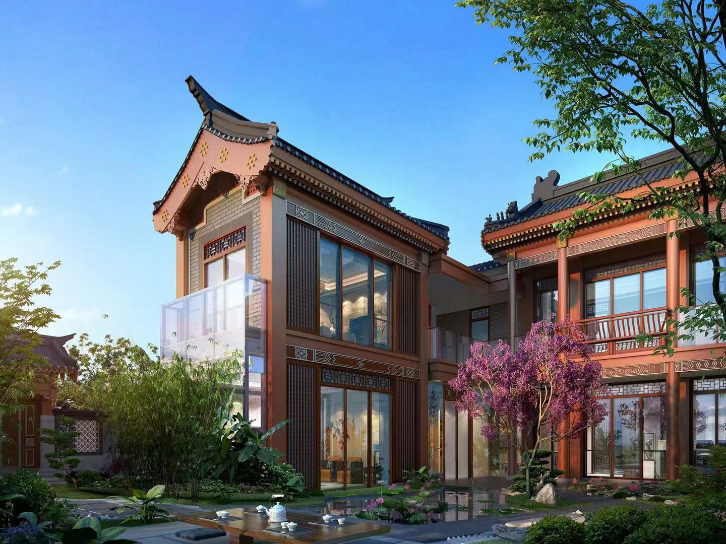 天府新区顶豪中式合院,传世臻品