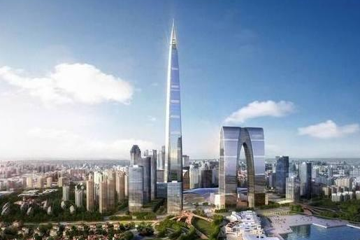 江苏"苏州"正在修建,"中国最高"的摩天大楼,楼高"729"米