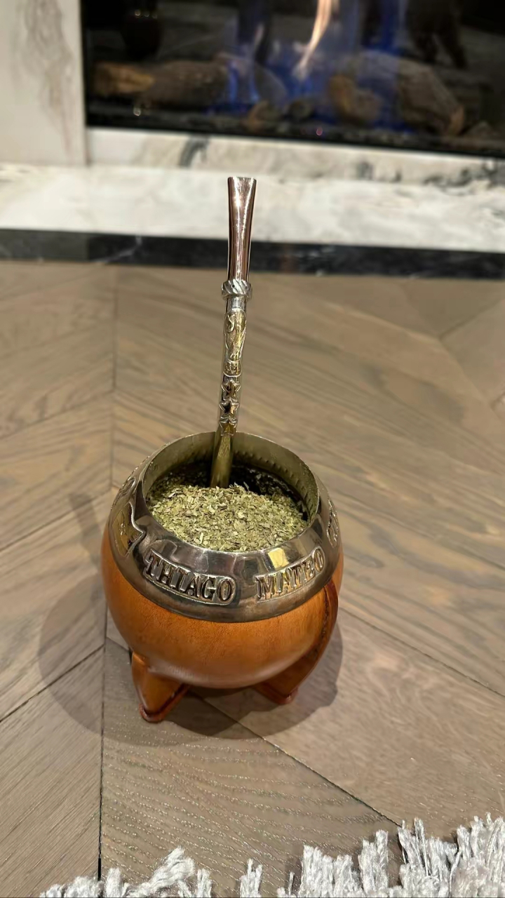 马黛茶茶具图片