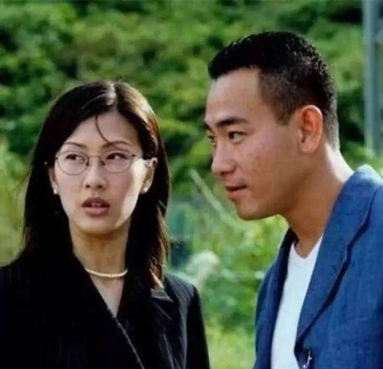 从小的记忆里,港剧荧幕cp:林保怡和陈慧珊.