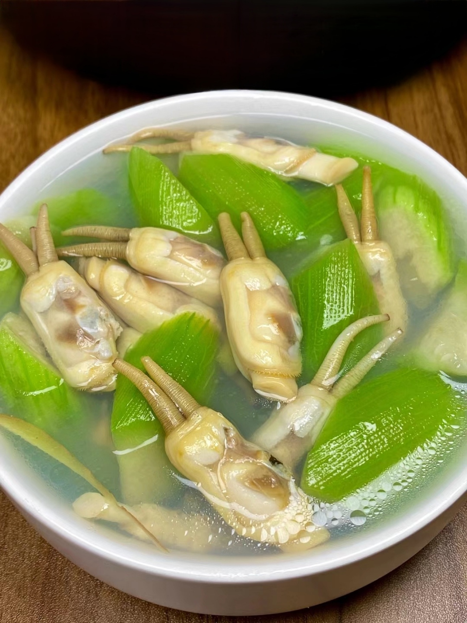 喝丝瓜蛏子汤,真的能瘦吗71  广大网友分享的丝瓜煮痞老板(蛏子)