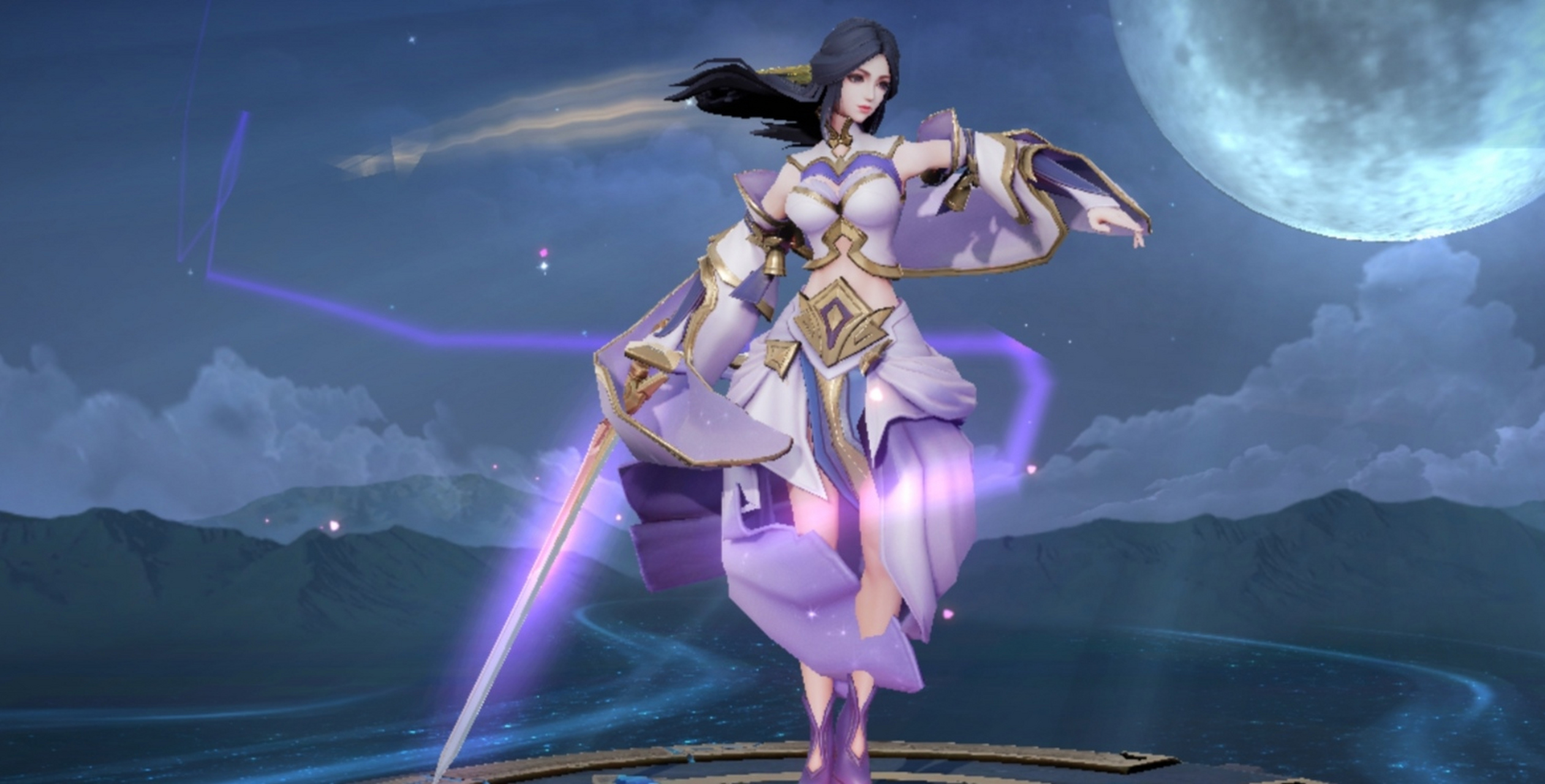 (除了免费) 我觉得是露娜的紫霞仙子