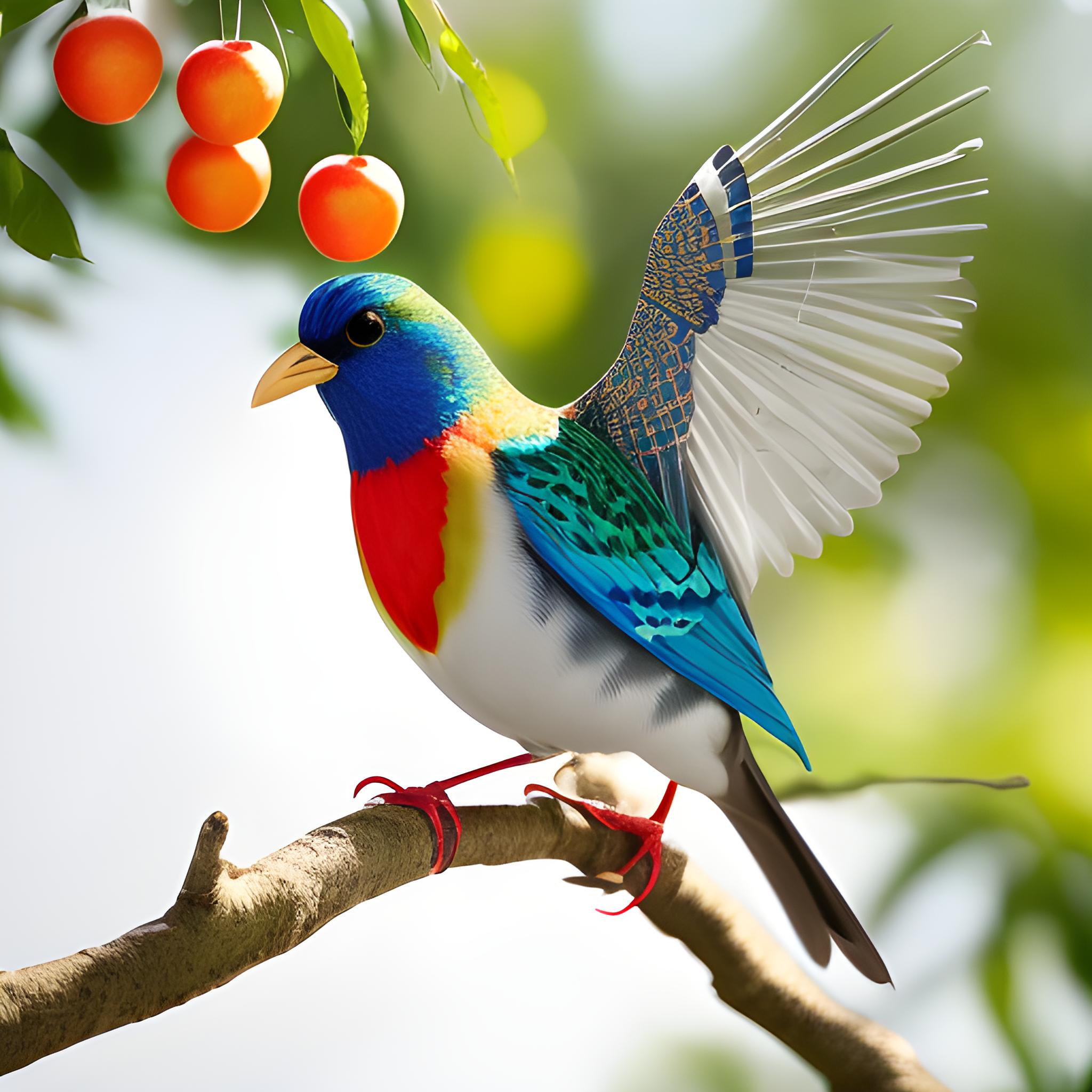 一组漂亮的小鸟图