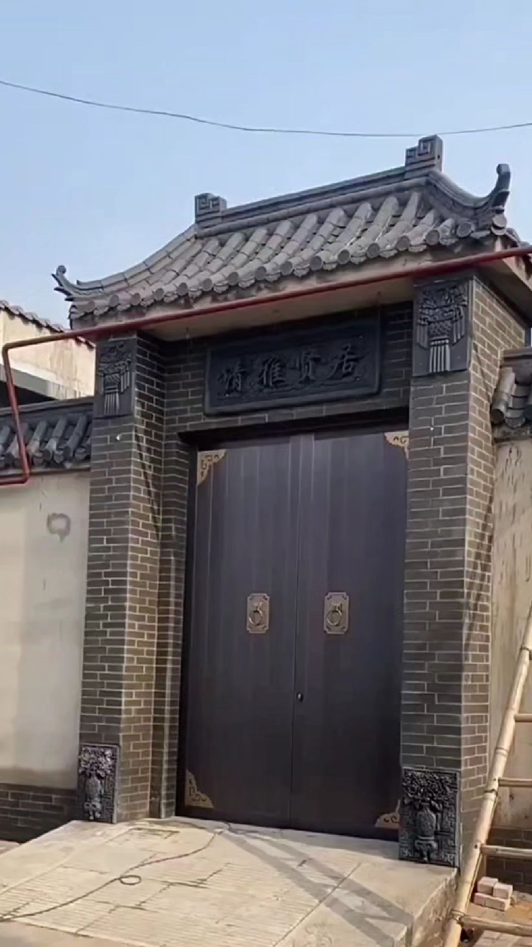 自建房仿古门头