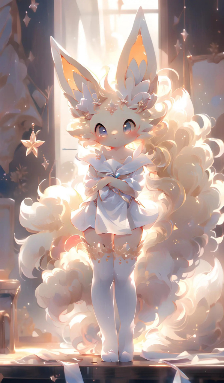 风格模型 (神奇精灵) 神奇宝贝 #ai绘画# #动物拟人