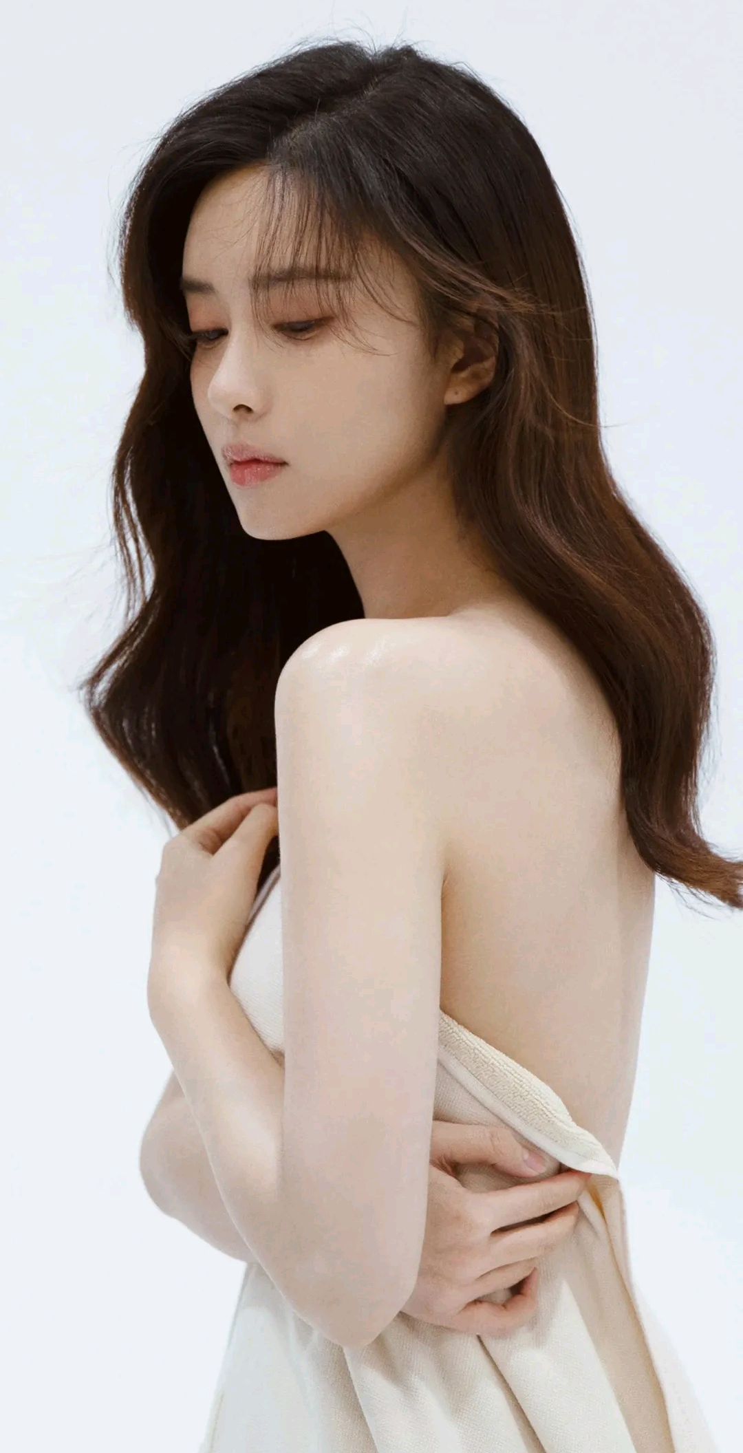 氧气美女孟子义高清写真,秀色掩今古,荷花羞玉颜