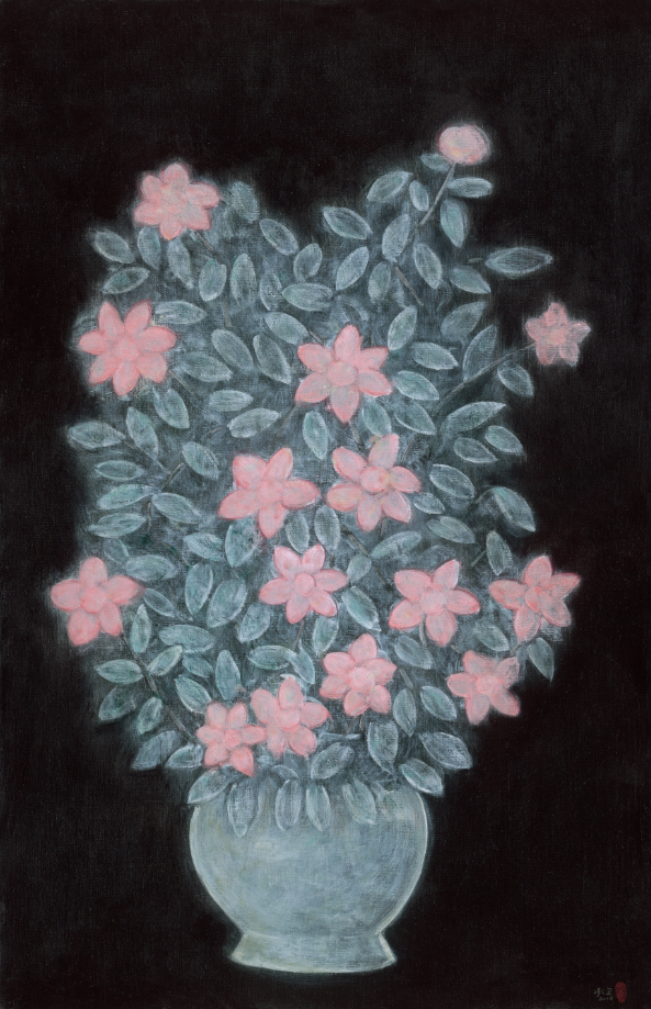 陈承卫的花卉系列生命之花油画