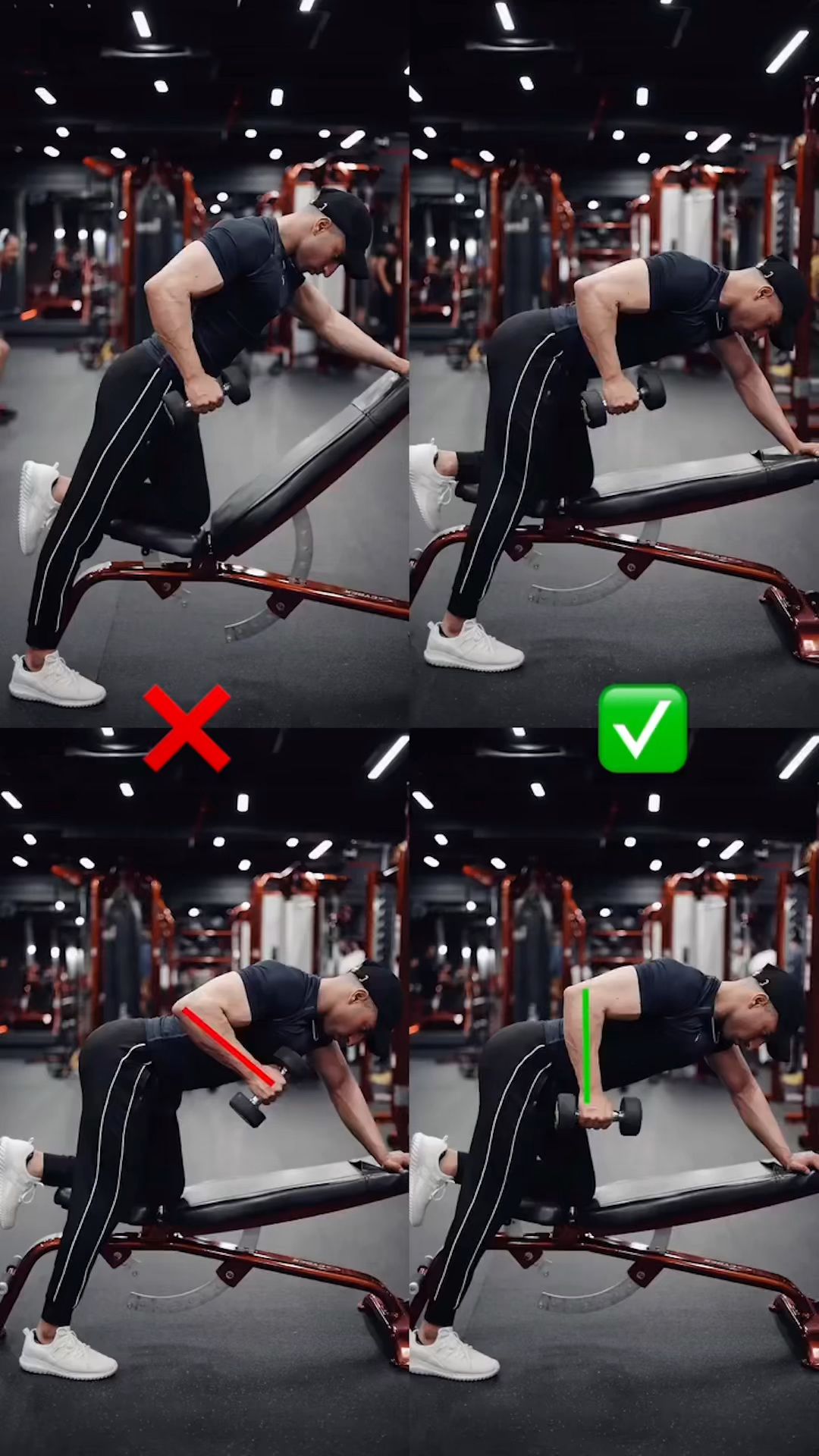 做单臂俯身臂屈伸时,有两点要注意-度小视