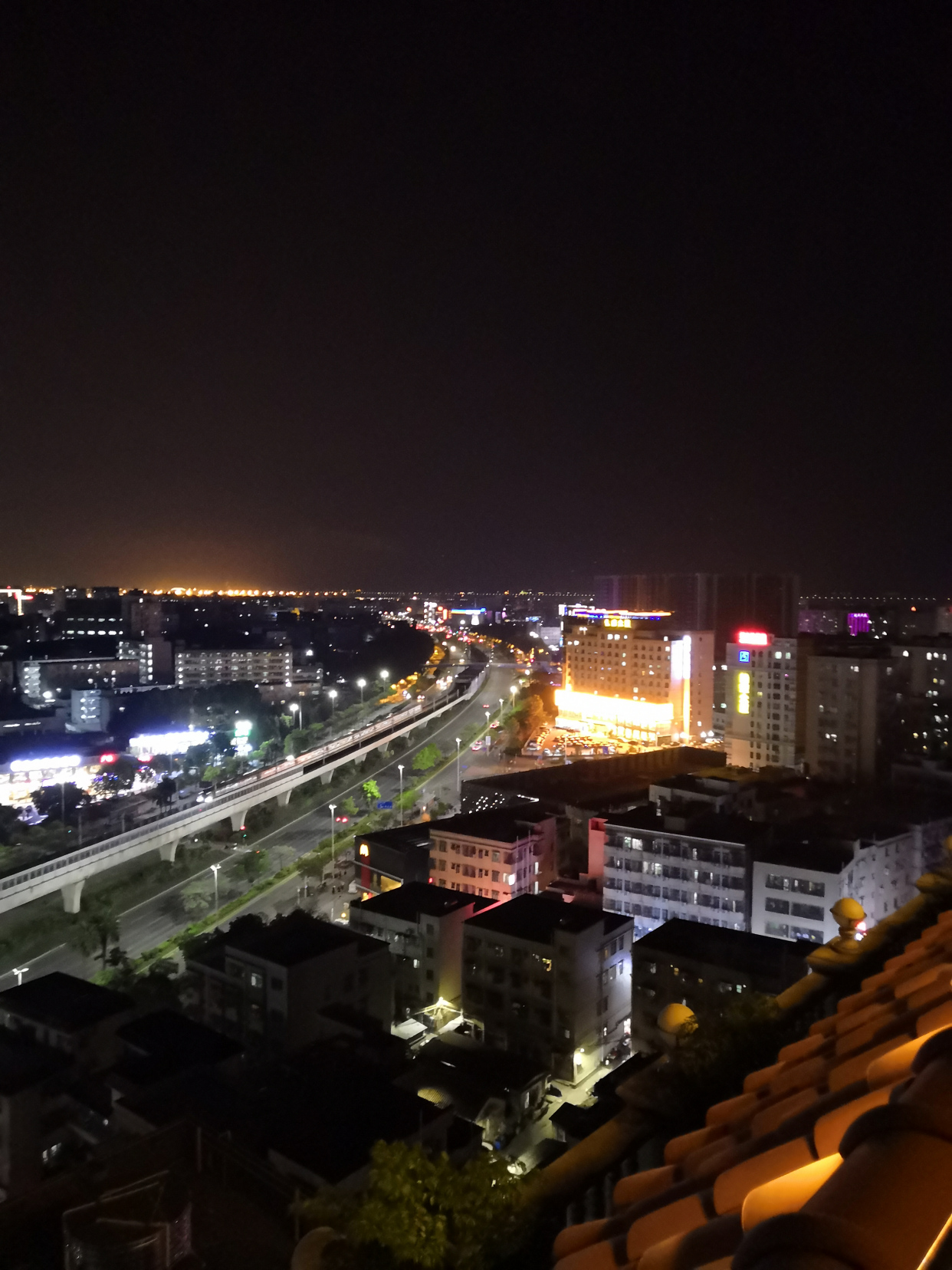 深圳福永夜景图片