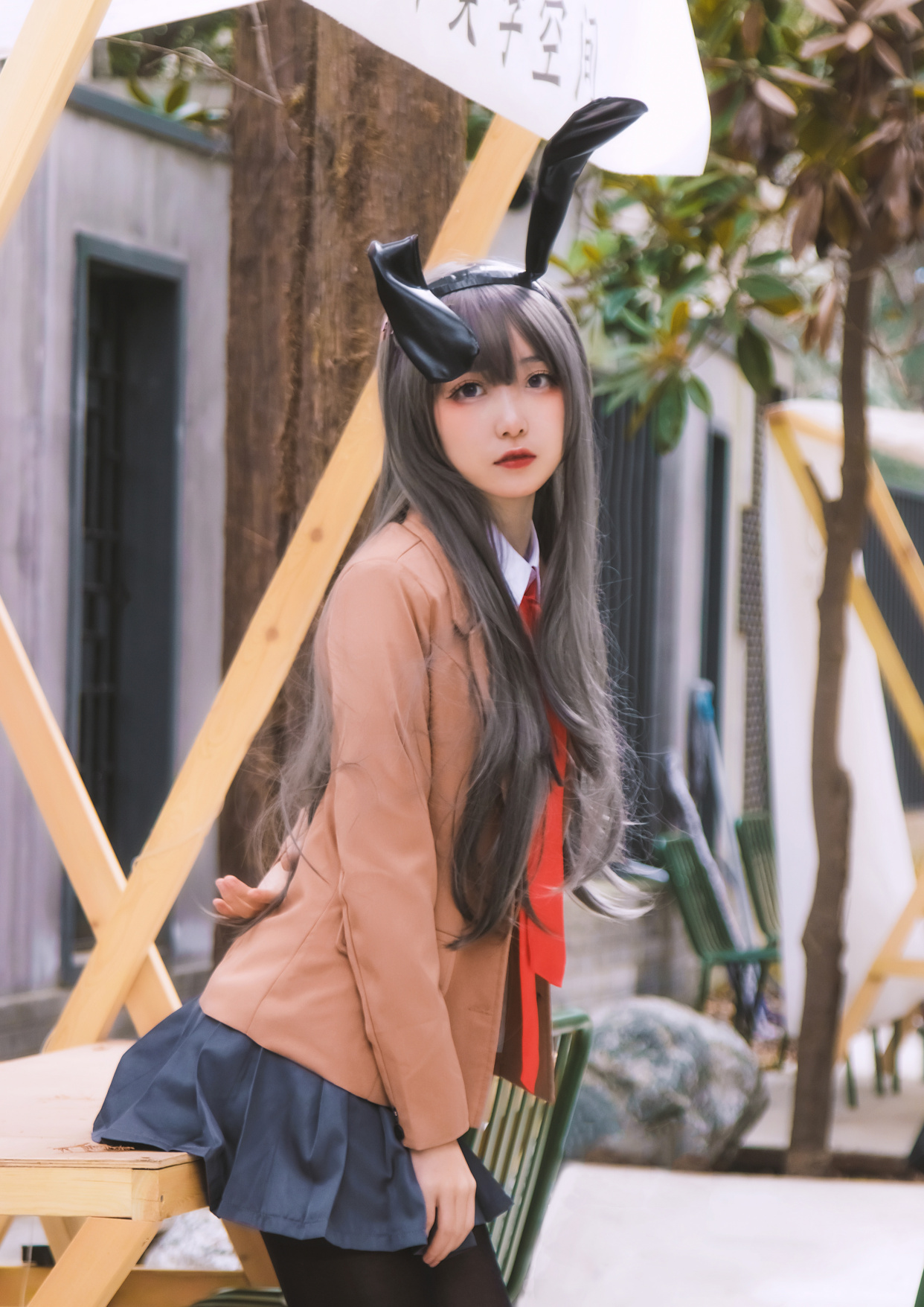 樱岛麻衣cos,不要害羞,让学姐来教你恋爱吧