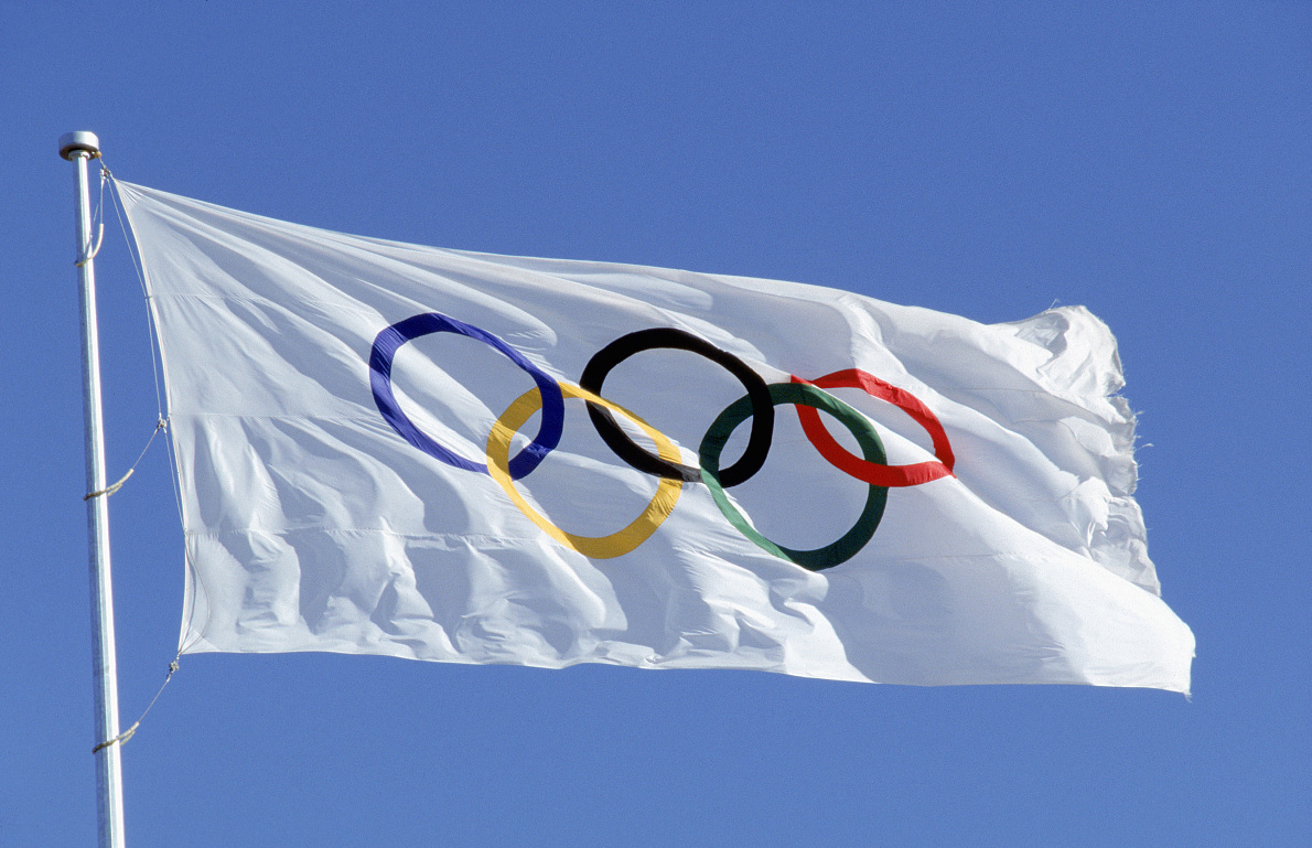 奥委会旗子啥样图片