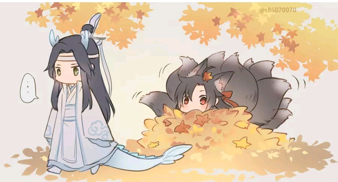 忘羡组合江湖遨游,狐羡龙叽可可爱爱