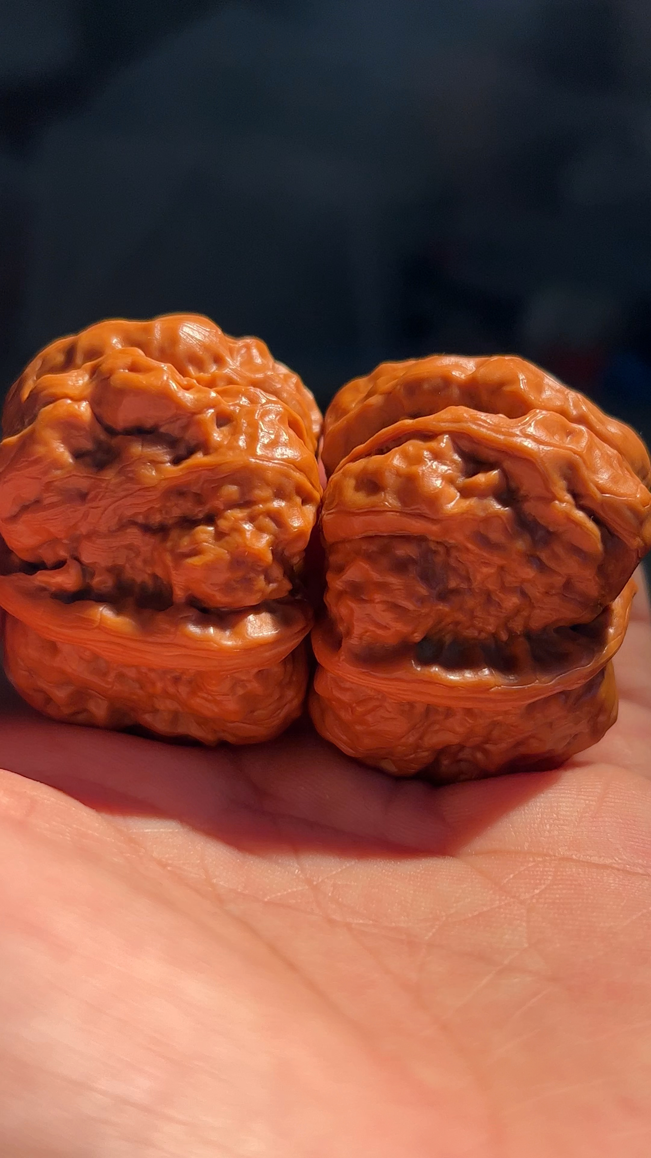 延庆蛤蟆头肌肉型揉一揉就包浆了