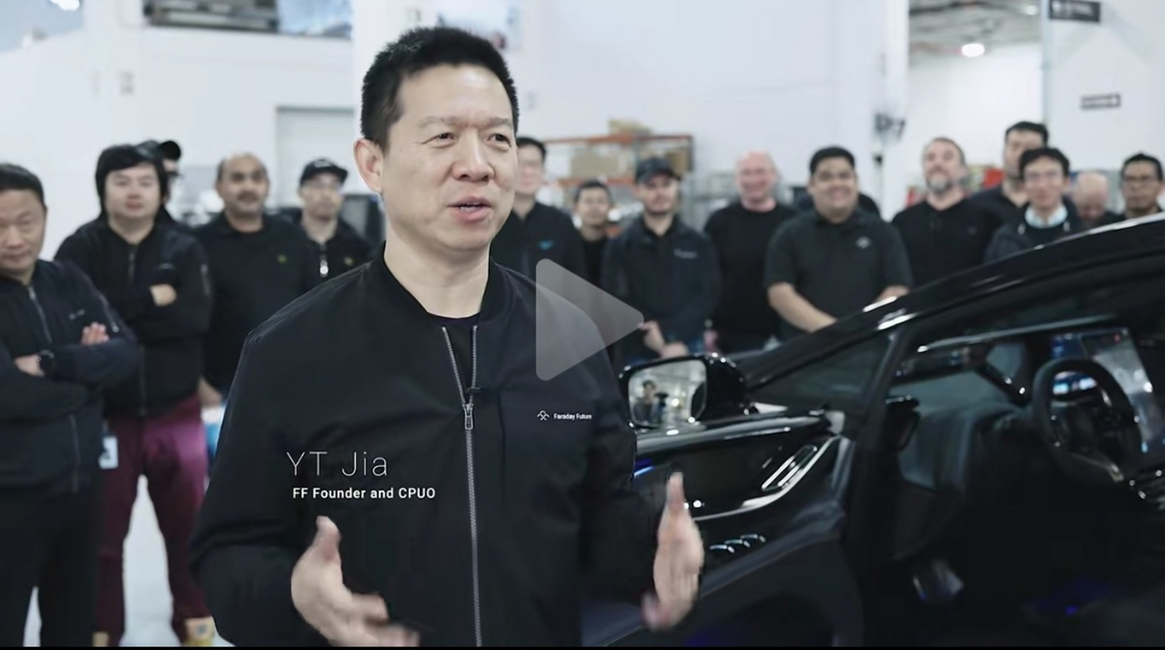 贾跃亭的法拉第未来ff91量产车终于下线!