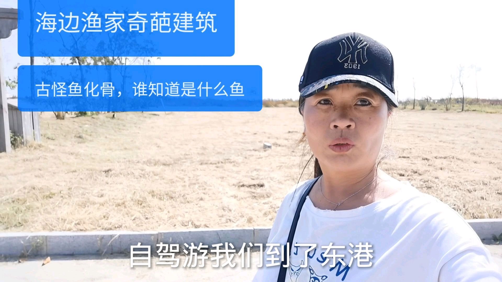 滨海渔家奇葩建筑,古怪鱼化骨,谁知道是什么鱼?