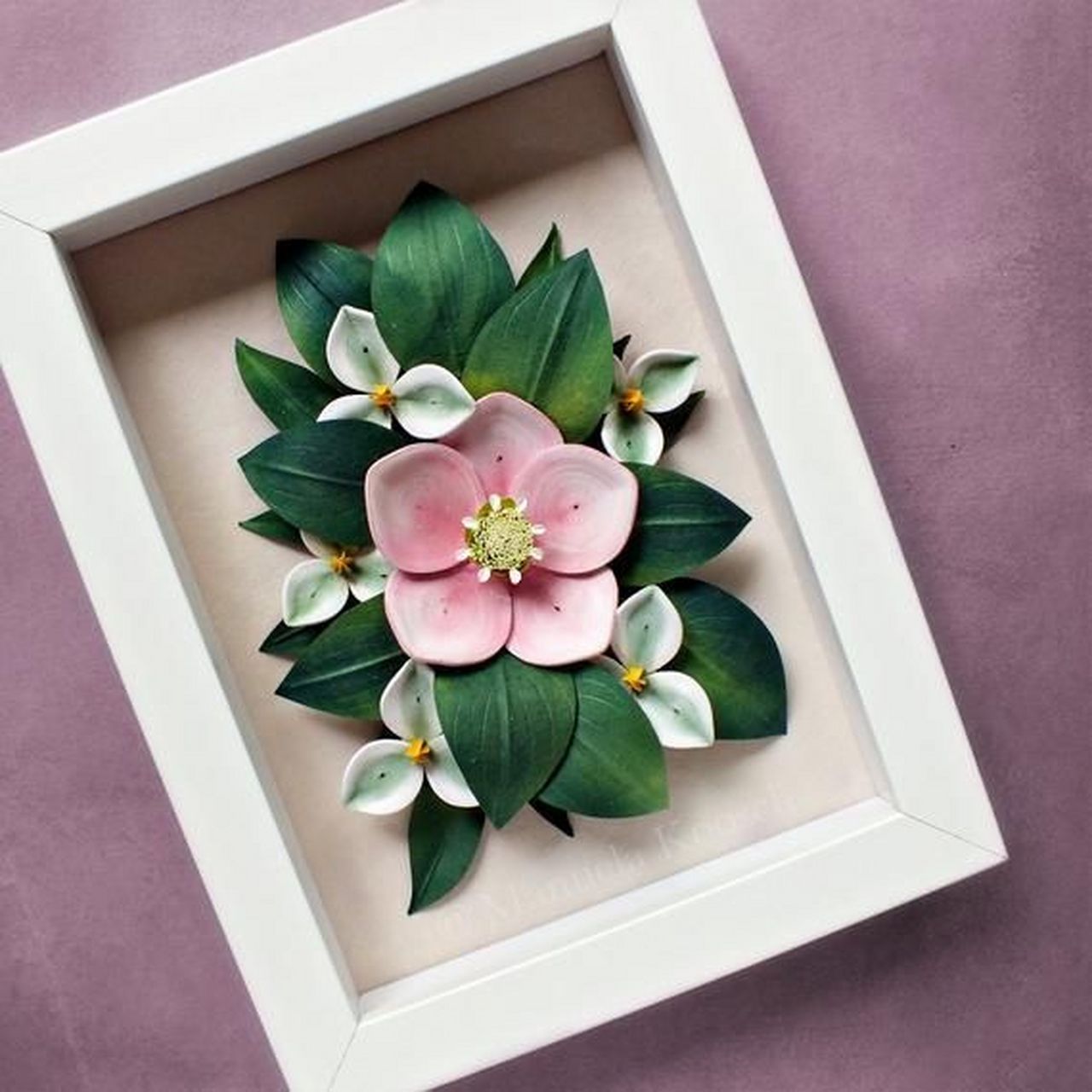 衍纸花卉 #插画