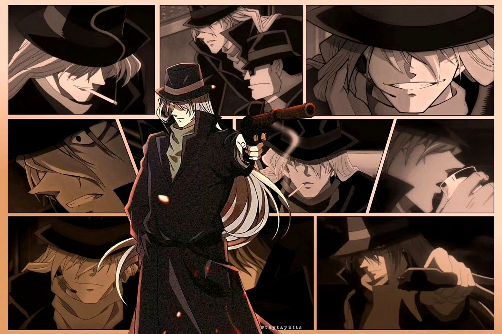 琴酒的颜值在《名侦探柯南》能排第几[思考] #动漫# #名侦探柯南