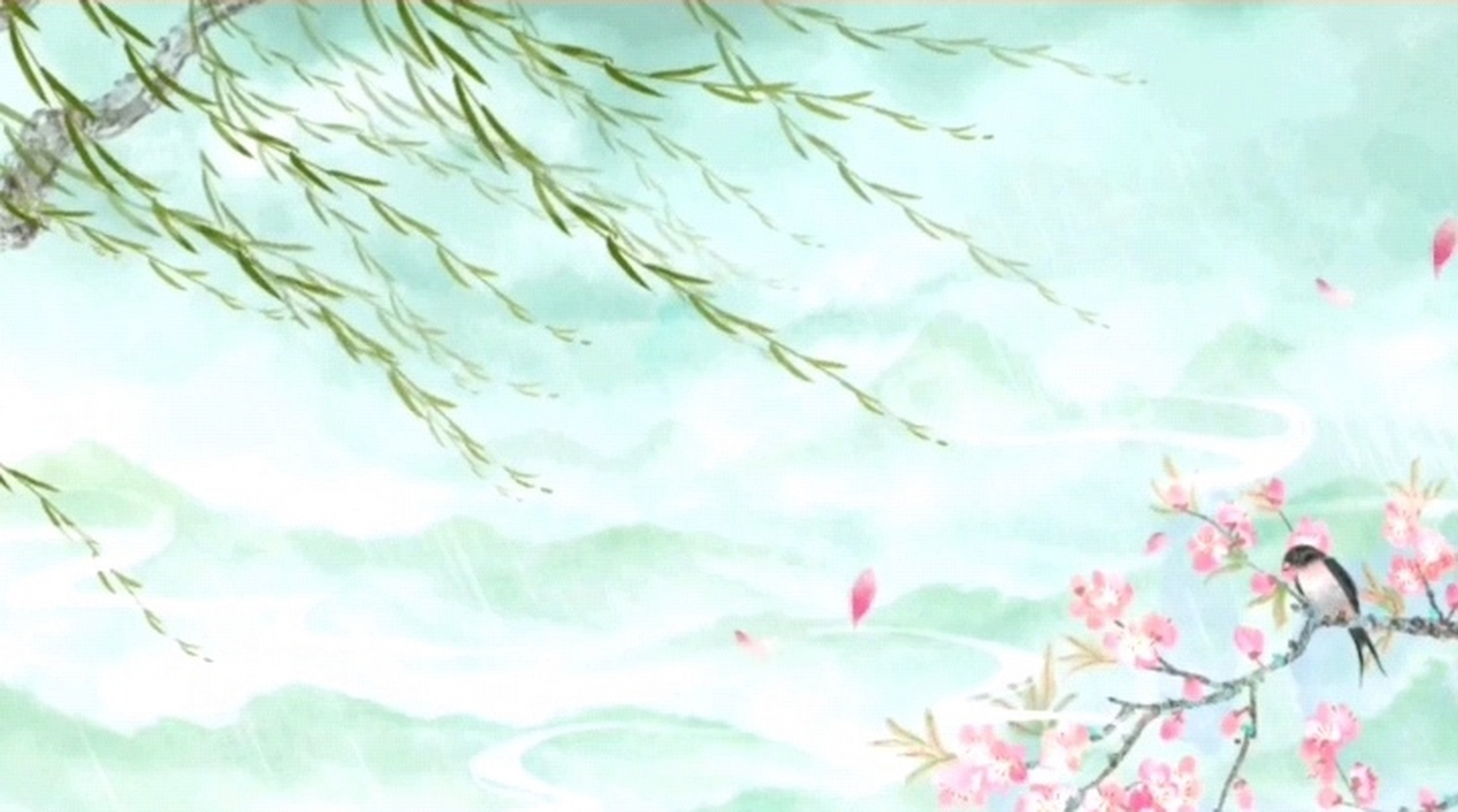 苏轼的《蝶恋花·春景》就是歌颂青春非常动人的一首词,准确而生动地