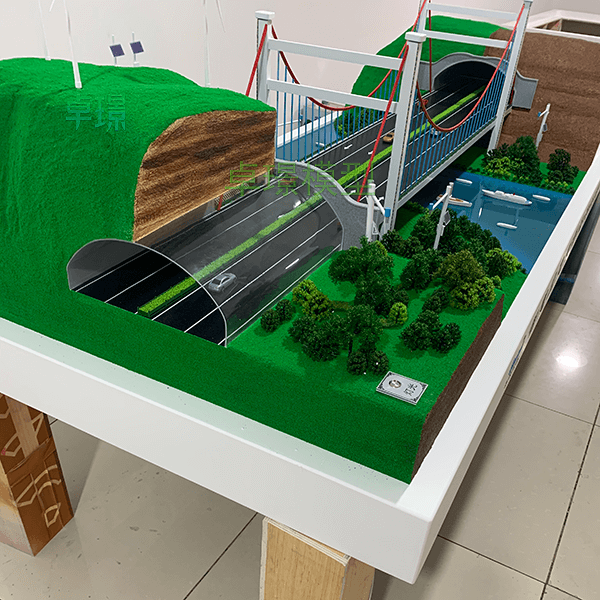 高架桥梁沙盘模型制作公司,隧道沙盘模型制作厂家