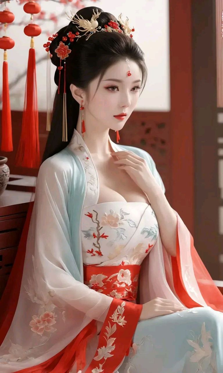 如花似玉,倾国倾城,容貌绝佳的古风美人 大家一起来欣赏 #古风# #古装