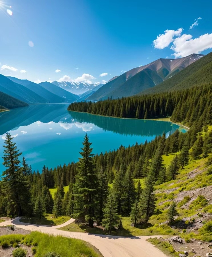 这幅美丽的风景,成为人们寻找宁静与美好的避风港
