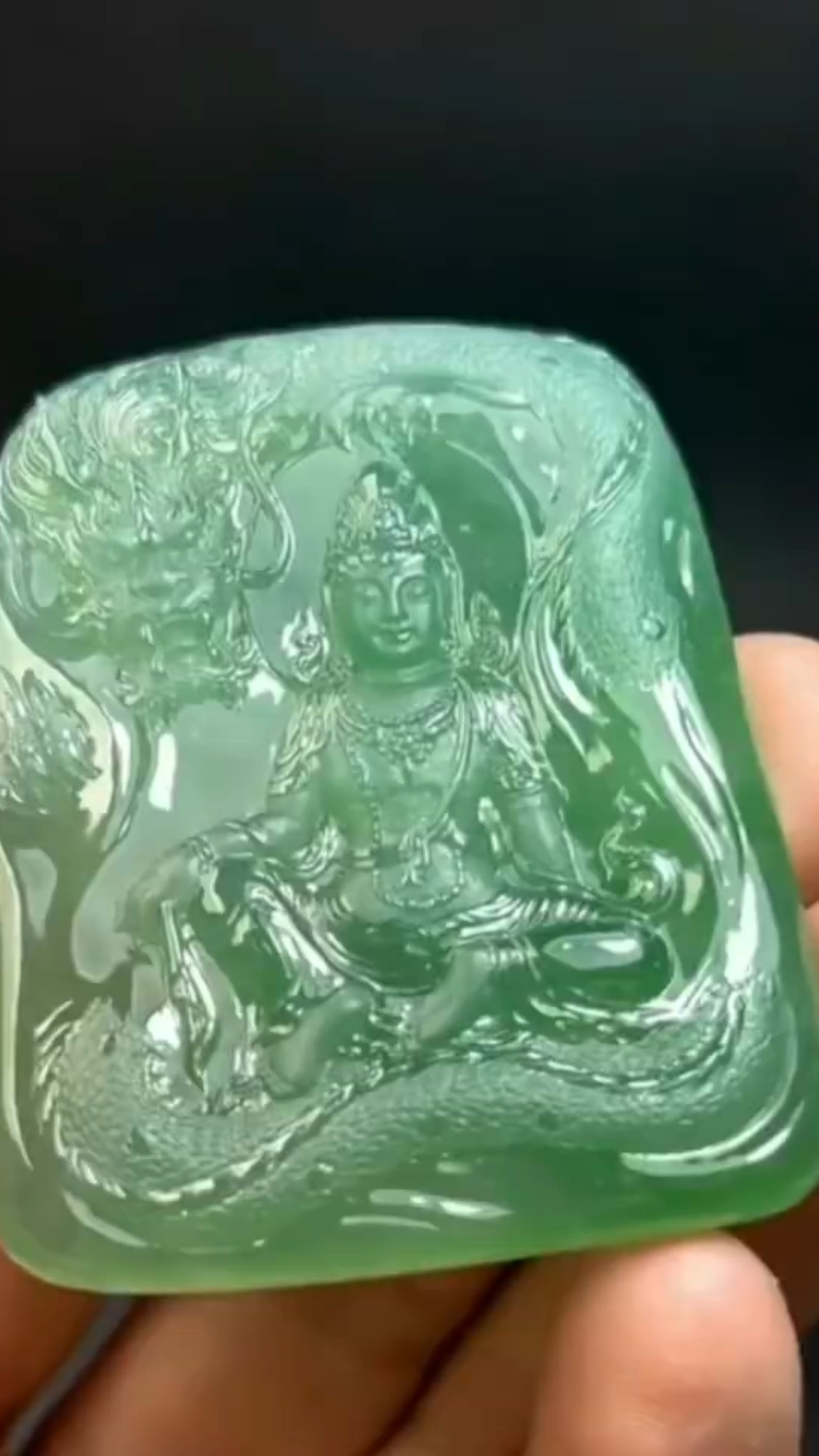 这样的御龙观音你喜欢吗?