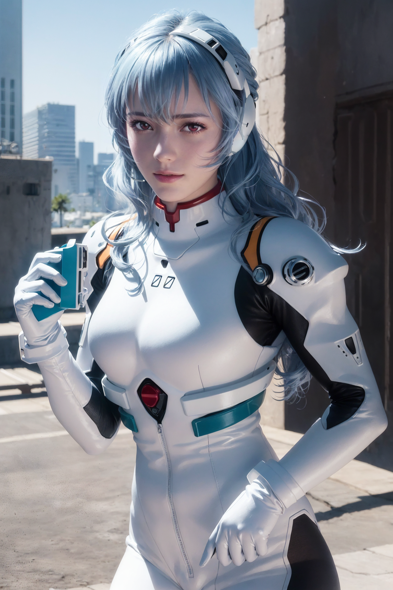 ai coser《新世纪福音战士》绫波丽,冷艳女神的永恒魅力