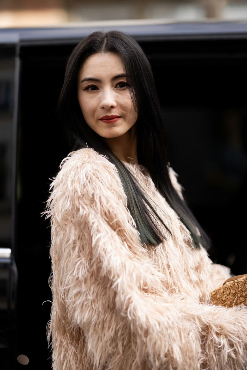 张柏芝生图,43岁这个状态已经很好了,天然脸非常耐看!