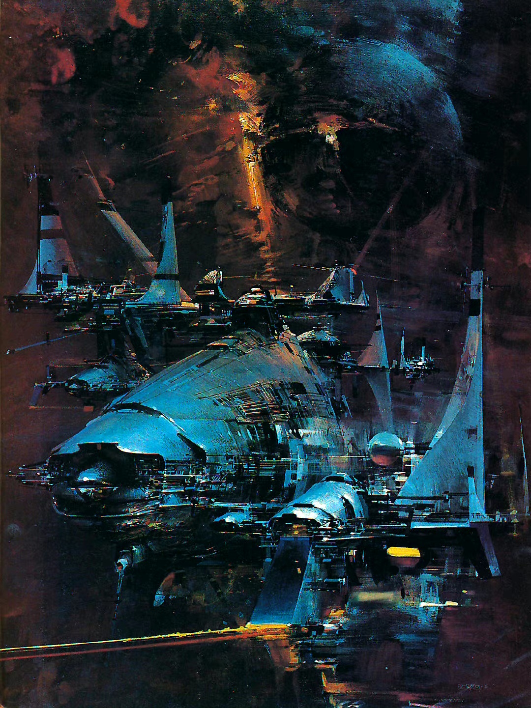 约翰·伯奇太空题材作品欣赏