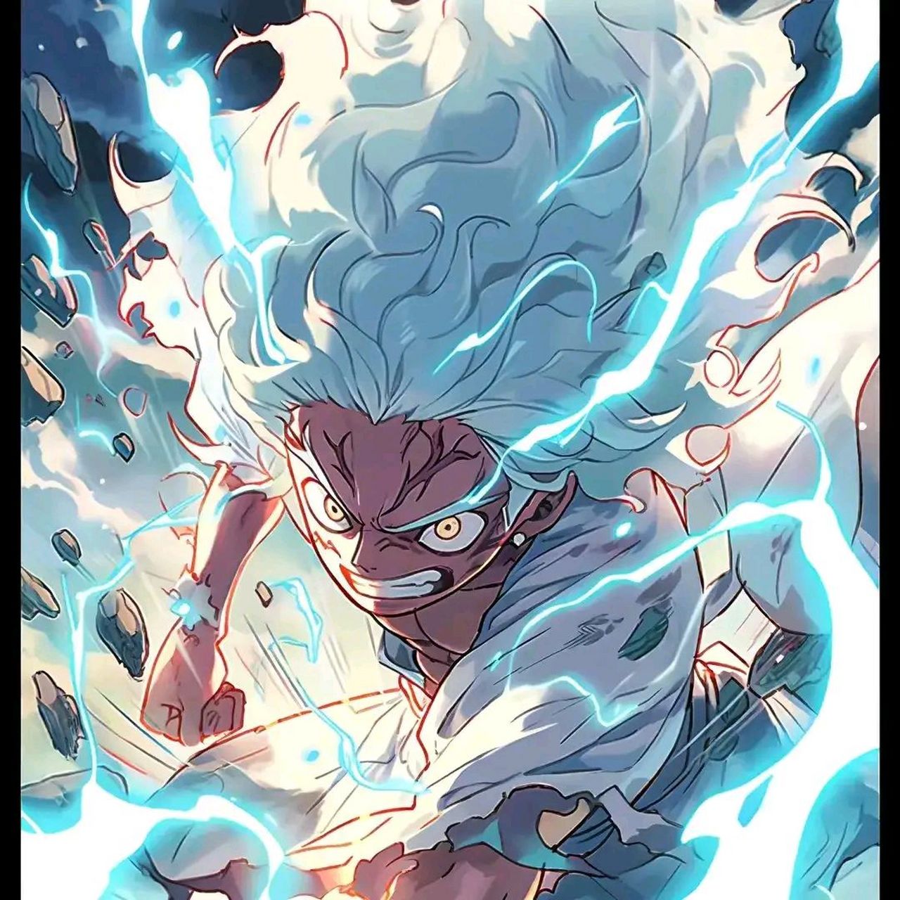 壁纸# #海贼王# 太阳神乔伊波伊路飞