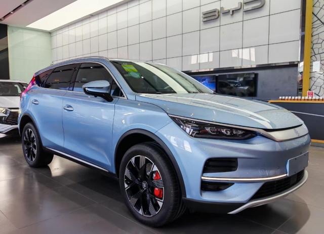 新款比亚迪唐ev 到店,冰川蓝涂装亮相,车机系统升级,即将上市