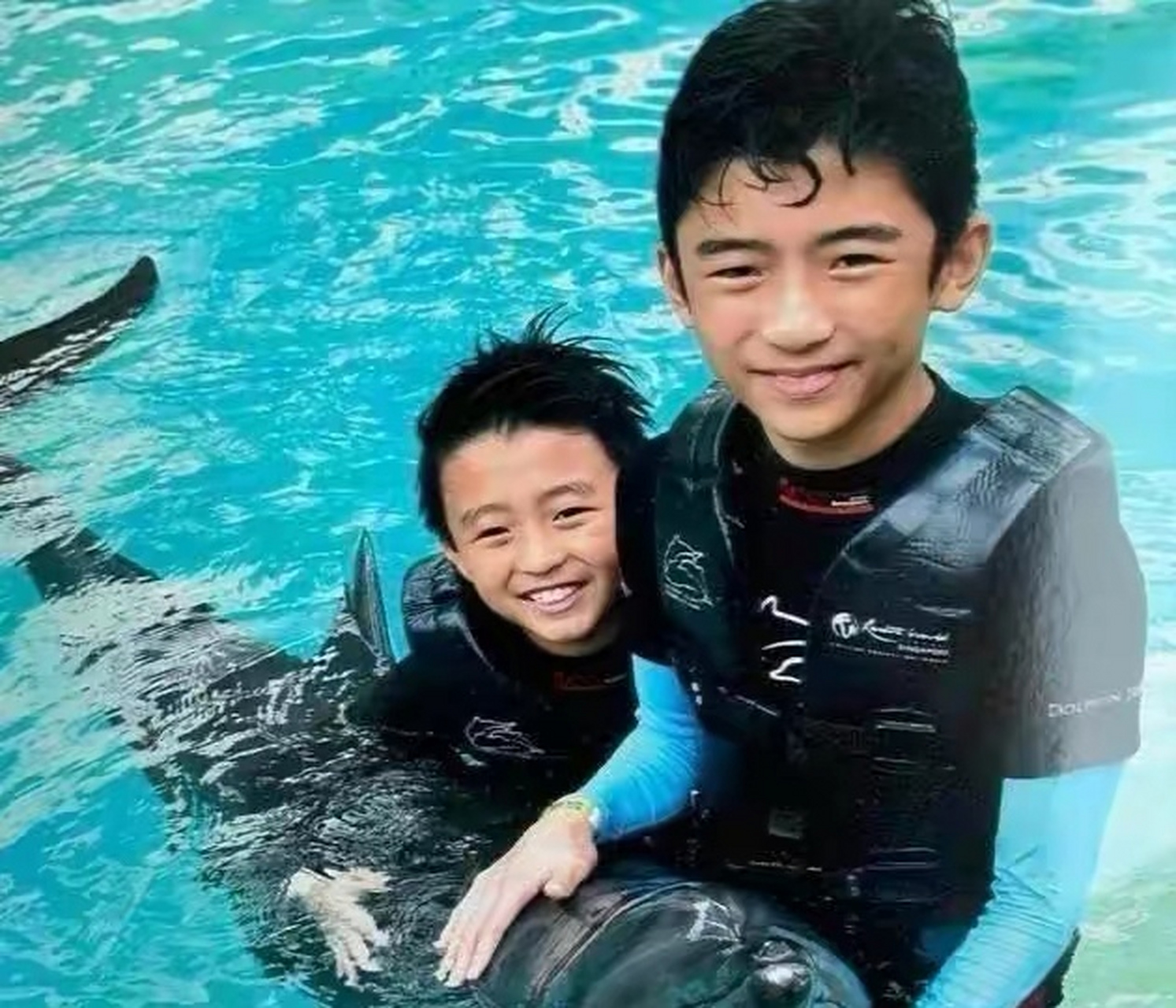 谢霆锋与张柏芝的大儿子lucas,小时候,五官极其清秀,虽然没有弟弟像