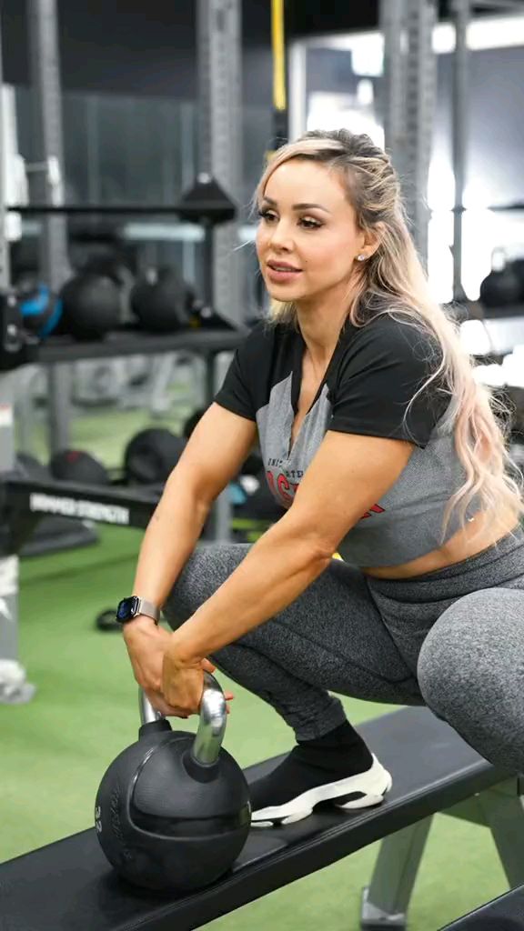 健身女神桑佐姐日常训练