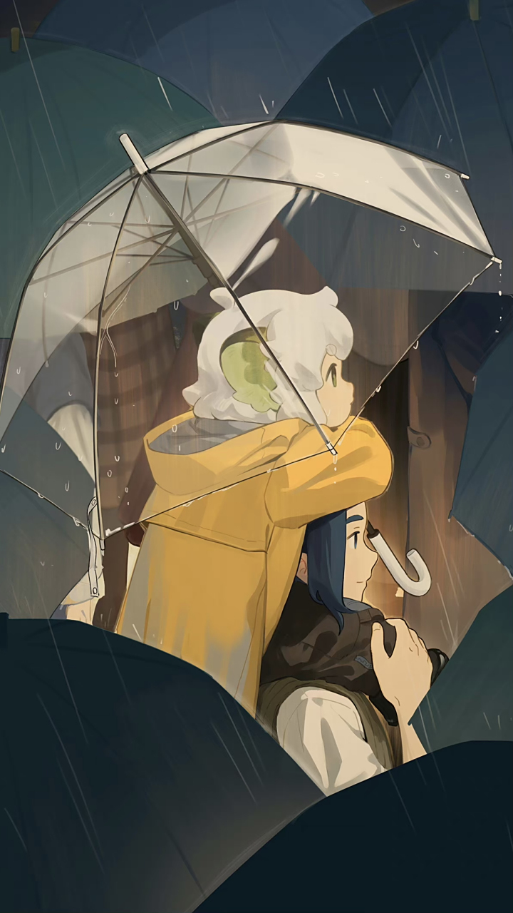 罗小黑,春与夏壁纸#国漫# #罗小黑战记