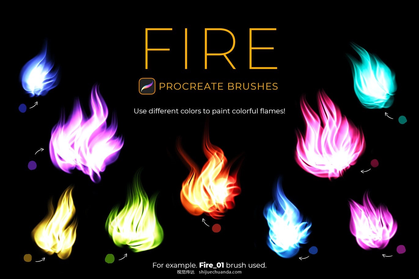 Fire Procreate Brushes-4.jpg