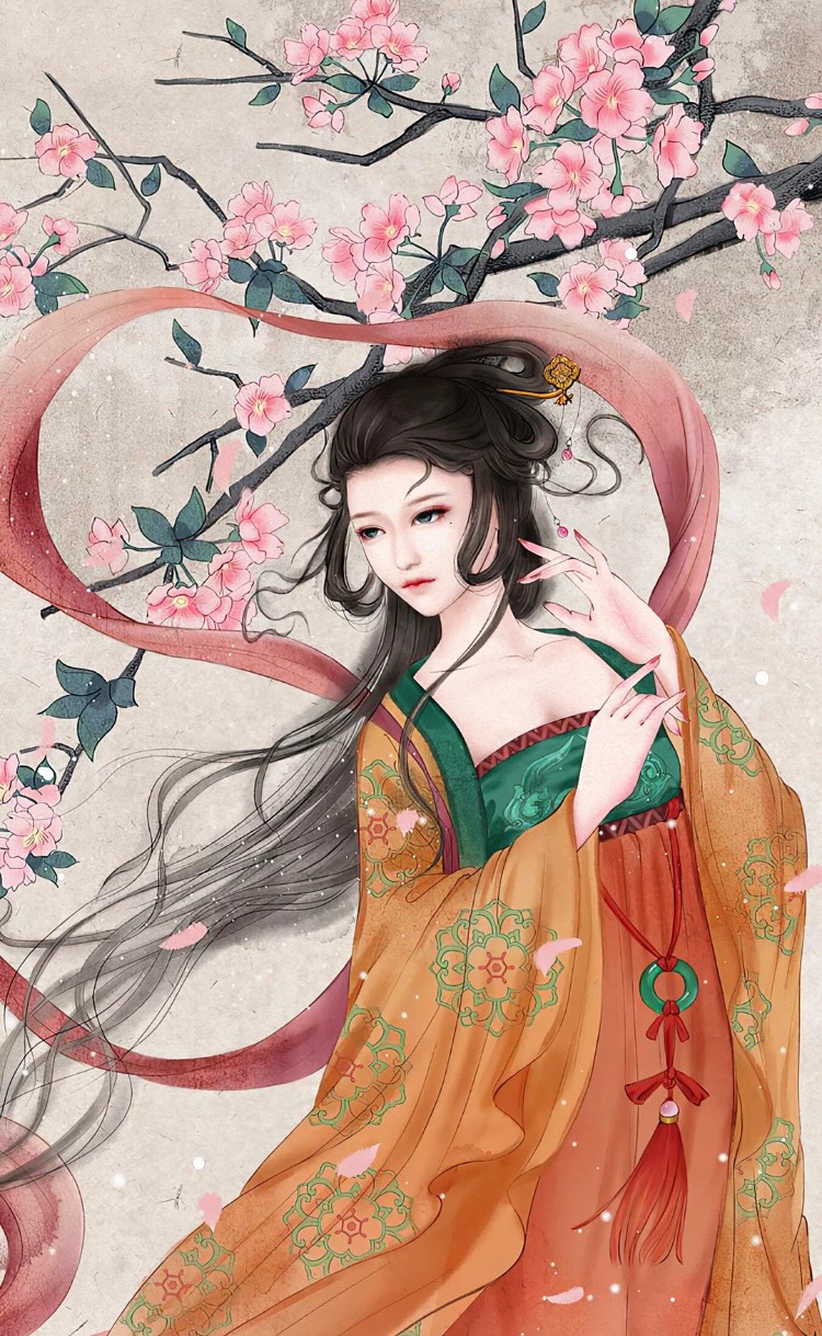 古风动漫少女壁纸,翩若惊鸿,婉若游龙