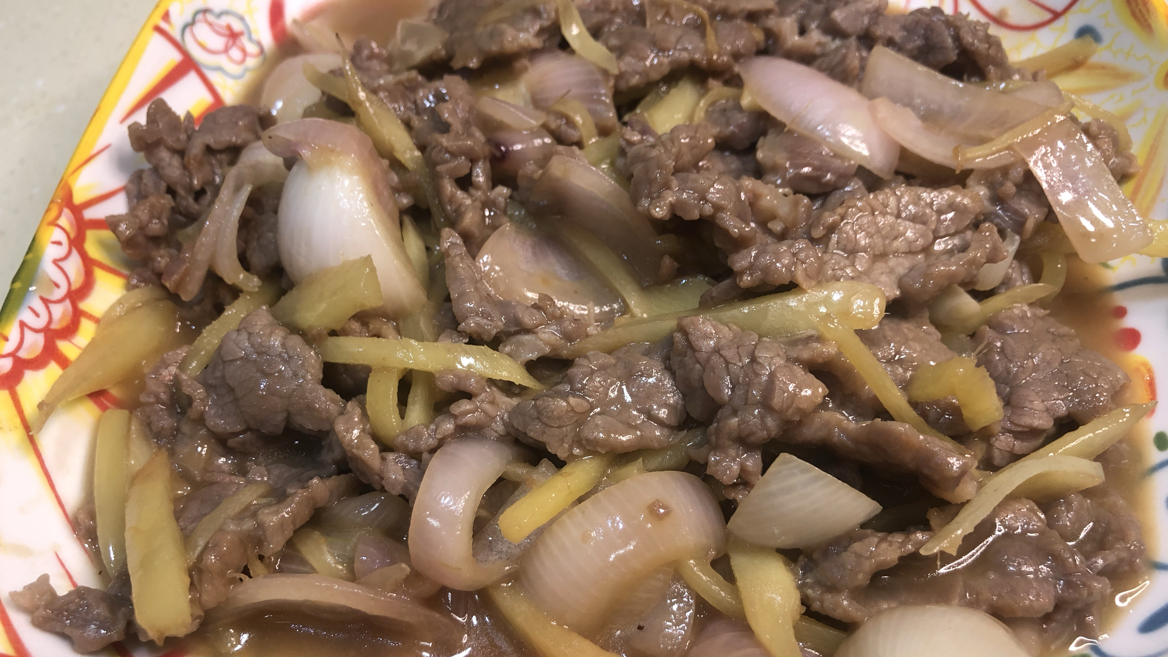姜葱炒牛肉,做法简单、美味又下饭,快来试试