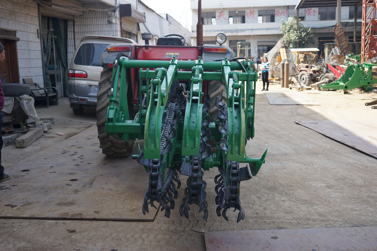 厂家供应链条开沟机 农田开沟机 山药挖沟机
