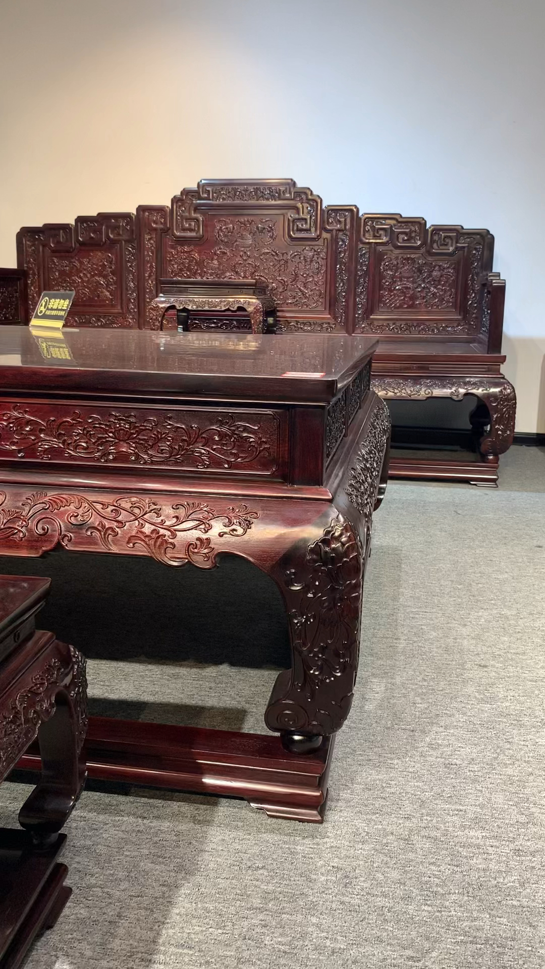 印度小叶紫檀大沙发