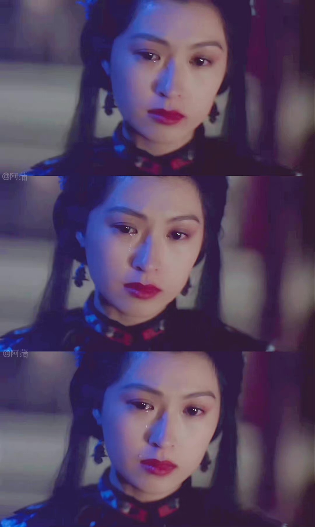 郭蔼明年轻时真的绝美!长发短发随意拿捏,刘青云确实娶到宝了