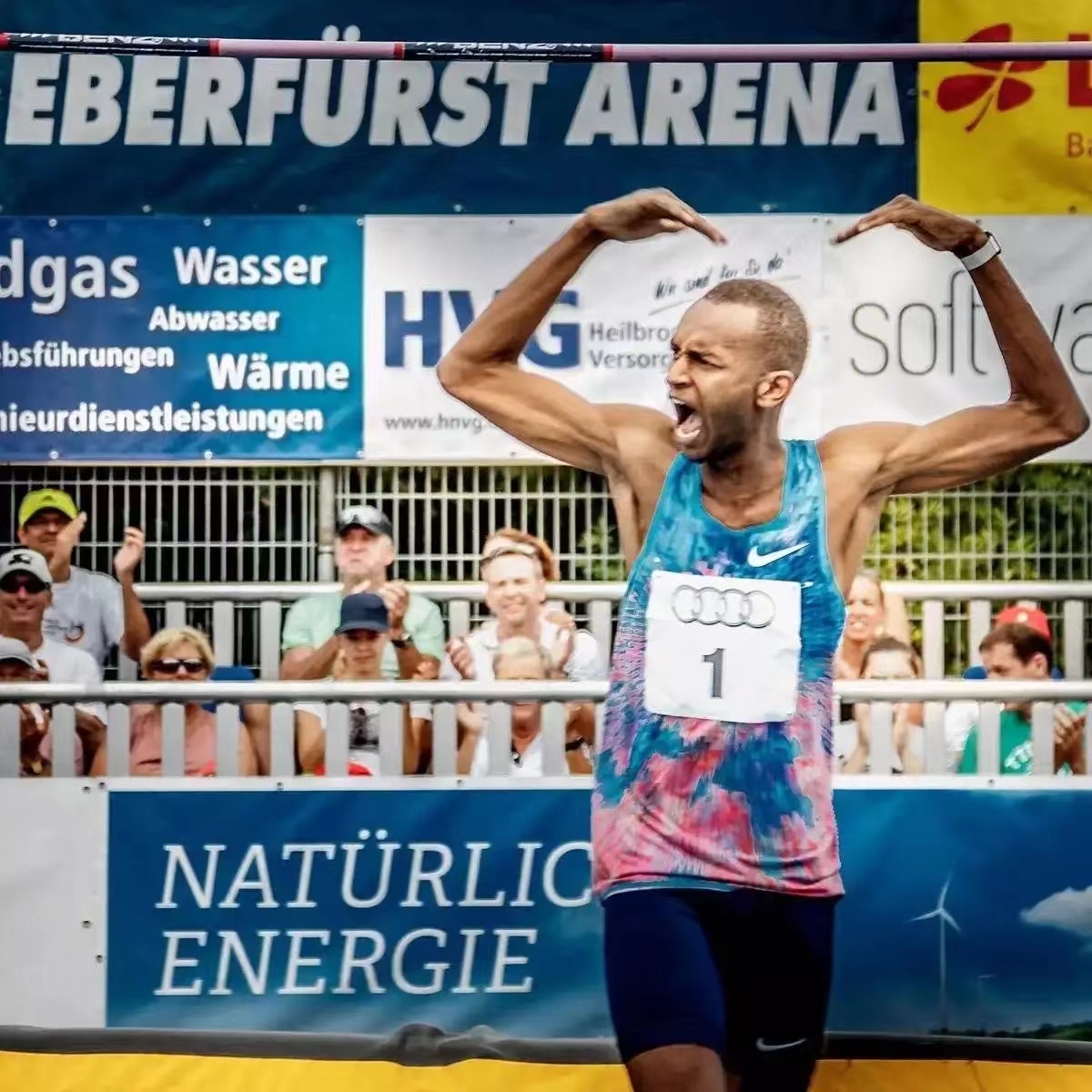 3连冠!巴尔希姆2米37夺得跳高金牌,可惜中国张国伟未能参赛