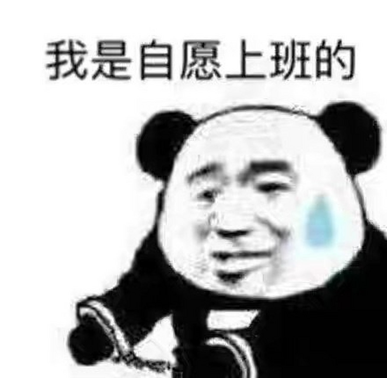 我是自愿上班的[doge]