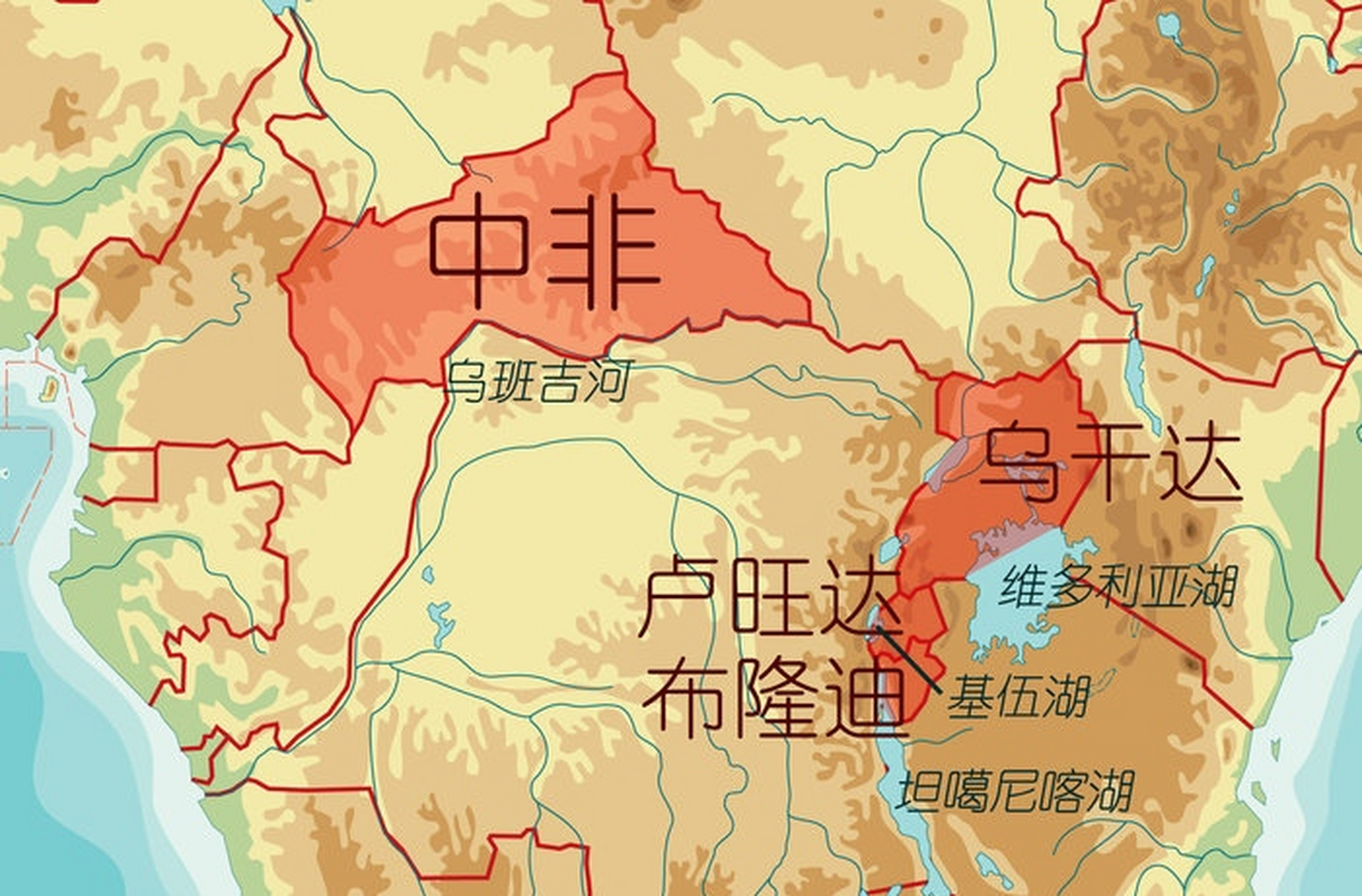 中非共和国简介 中非共和国是非洲大陆中部的内陆国家,简称中非.