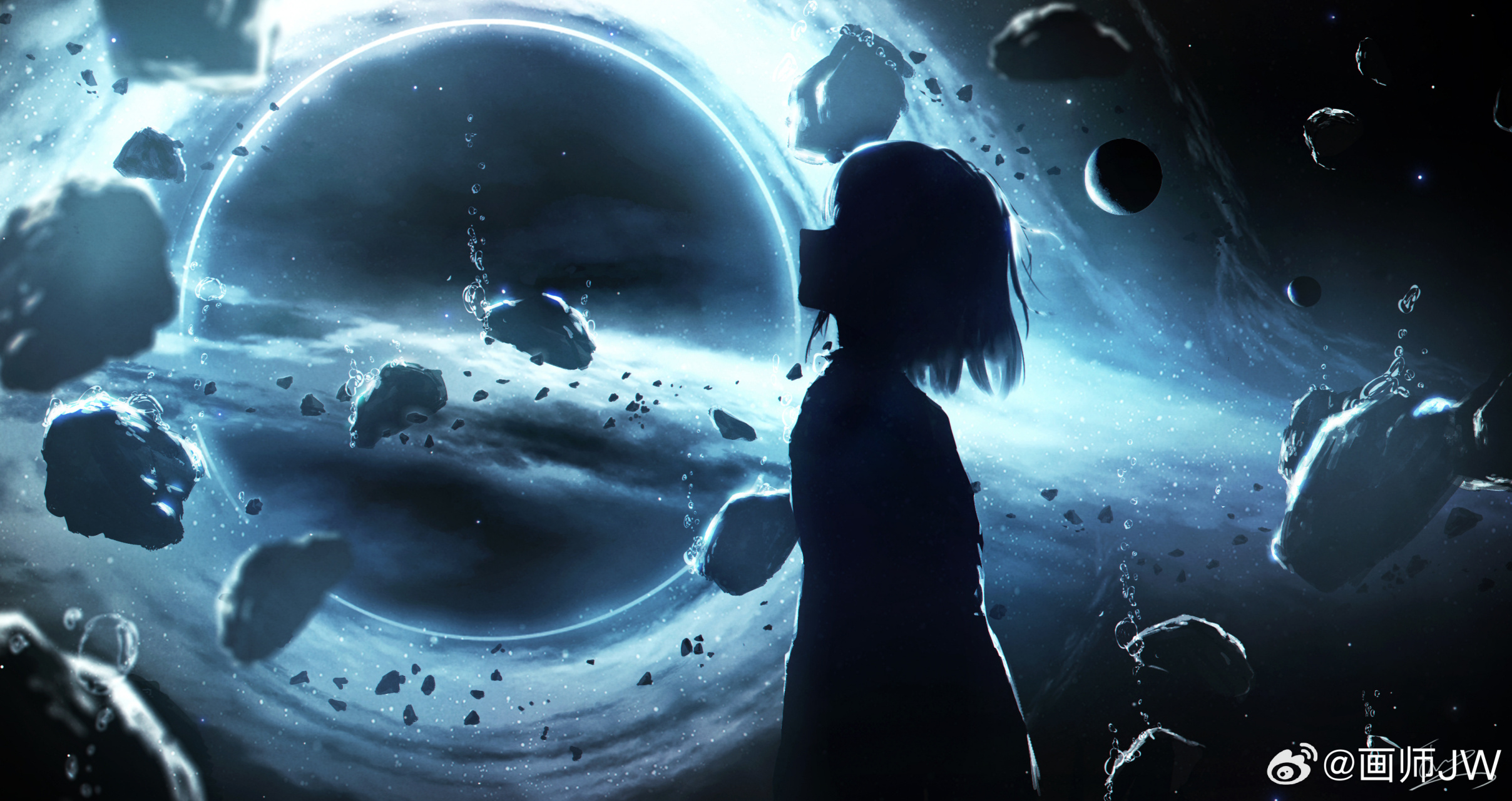 表达女孩儿和风景的孤独与安静动漫插画929292  #corrupt乄