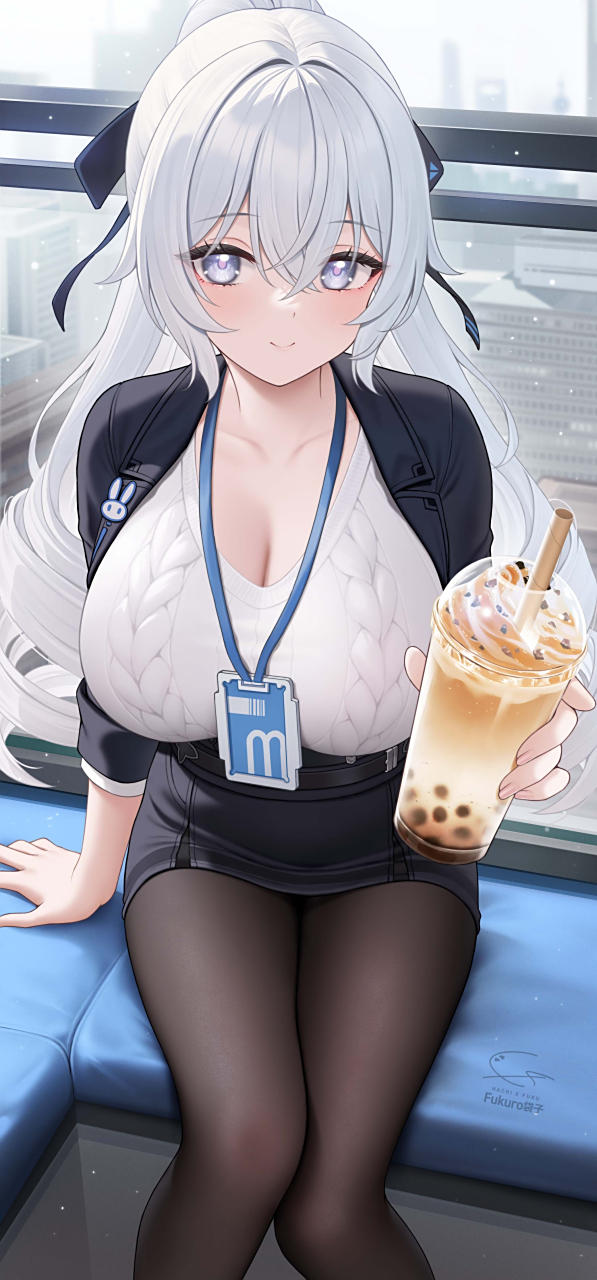 布洛妮娅这个表情有种很呆的美感 画师:fukuro袋子#二次元美图# #我爱