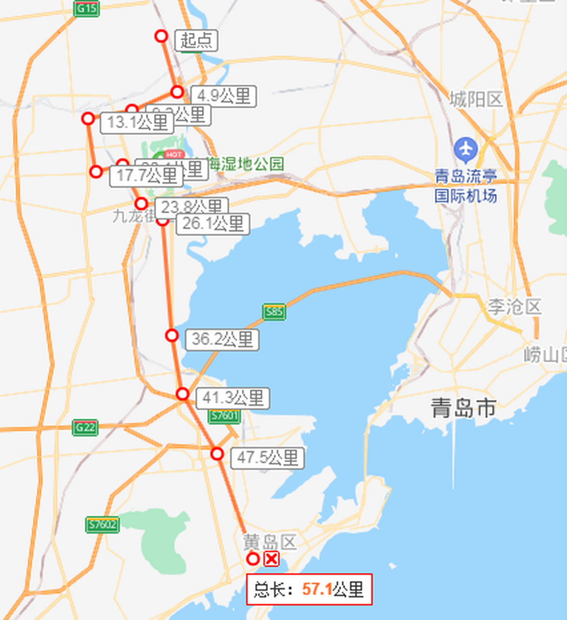 网友提了个建议,关于青岛地铁12号线:把目前规划的12号支线变为12号线
