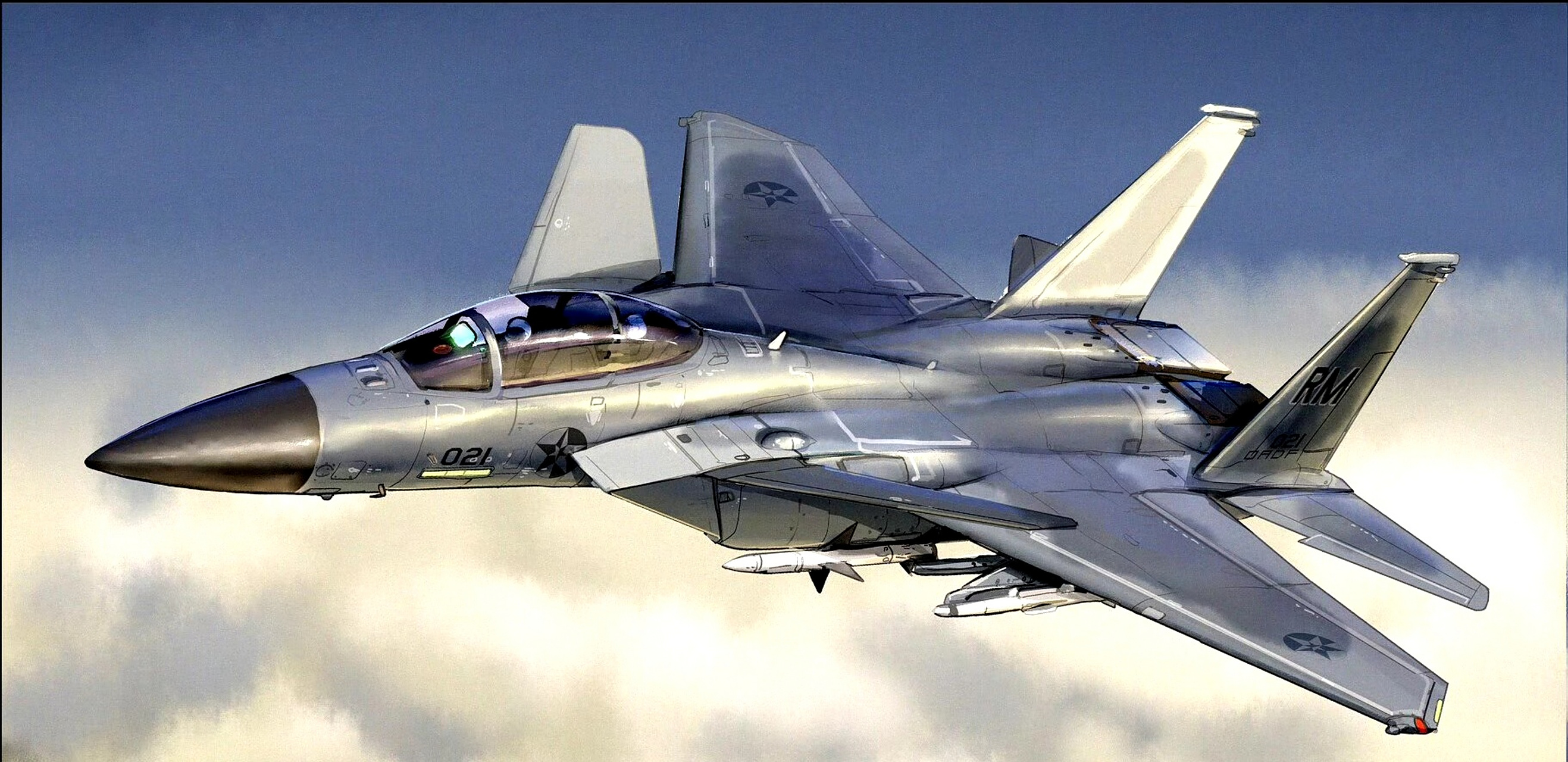 机型来自《皇牌空战》等游戏,既有现实中的又有未来风格的战机