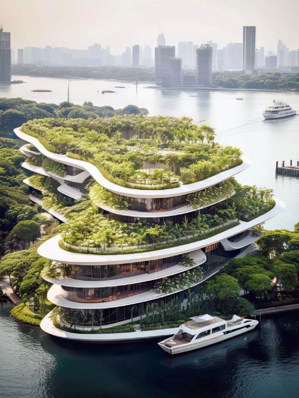 生态建筑分享3  #建筑立面设计#生态#生态建筑#建筑生态#建筑生态学