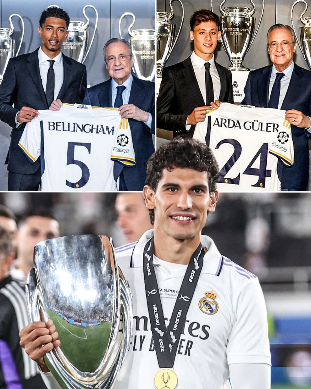 赫苏斯·巴列霍上赛季为皇家马德里身披 5 号球衣:  97 当 jude