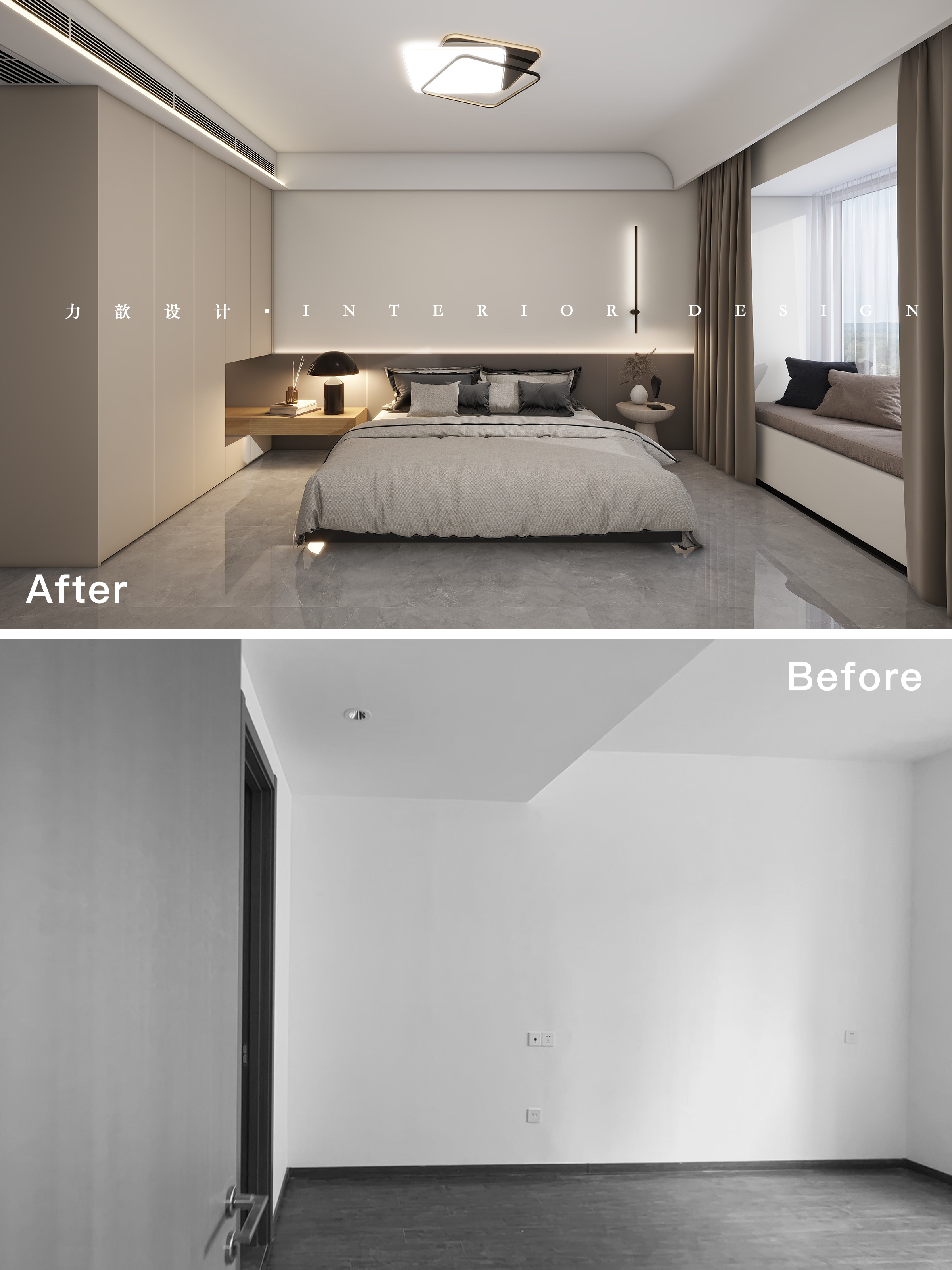 正荣润岚府精装房改造|极简主义